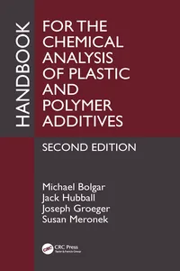 Handbook for the Chemical Analysis of Plastic and Polymer Additives_cover