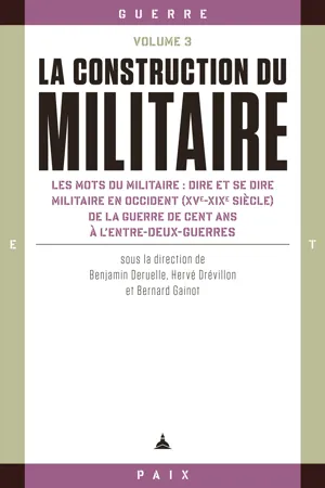 La construction du militaire, Volume 3