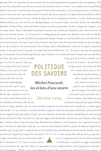Politique des savoirs_cover