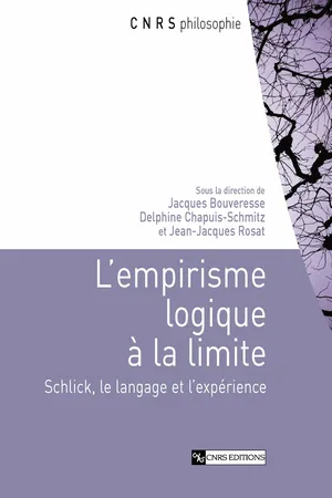 L’empirisme logique à la limite