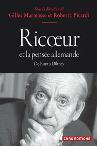 Ricœur et la pensée allemande_cover