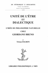 Unité de l’être et dialectique_cover