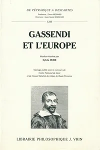 Gassendi et l’Europe_cover