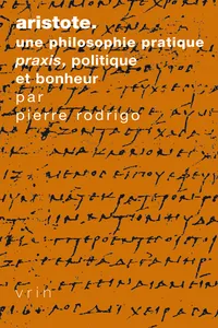 Aristote. Une philosophie pratique_cover