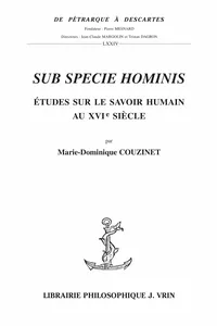Sub specie Hominis_cover
