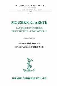 Mousikè et aretè_cover
