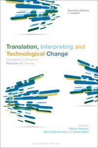 Translation, Interpreting and Technological Change_cover
