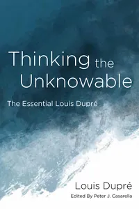 Thinking the Unknowable_cover