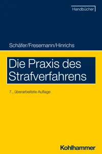 Die Praxis des Strafverfahrens_cover