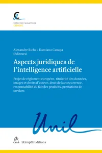 Aspects juridiques de l'intelligence artificielle_cover