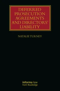 Deferred Prosecution Agreements and Directors' Liability_cover