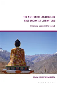 The Notion of Solitude in Pali Buddhist Literature_cover
