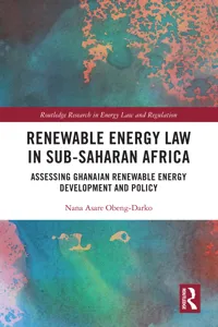 Renewable Energy Law in Sub-Saharan Africa_cover