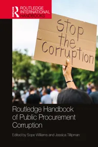 Routledge Handbook of Public Procurement Corruption_cover