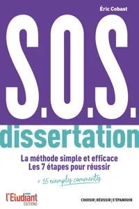 S.O.S. dissertation - Les 7 étapes pour réussir_cover