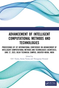 Advancement of Intelligent Computational Methods and Technologies_cover