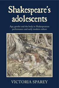 Shakespeare's adolescents_cover