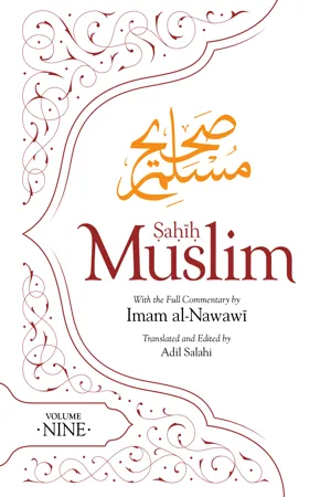 Sahih Muslim (Volume 9)