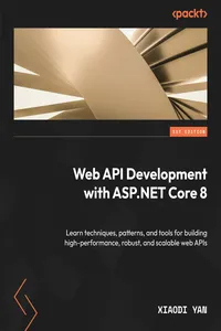 Web API Development with ASP.NET Core 8_cover