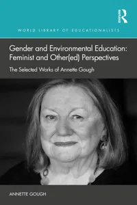 Gender and Environmental Education: Feminist and Othe Perspectives_cover