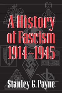 A History of Fascism, 1914–1945_cover