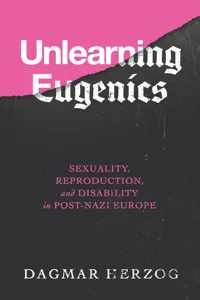 George L. Mosse Series in the History of European Culture, Sexuality, and Ideas_cover