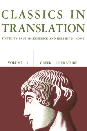 Classics in Translation, Volume I