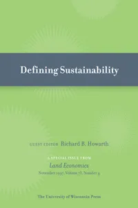 Defining Sustainability_cover