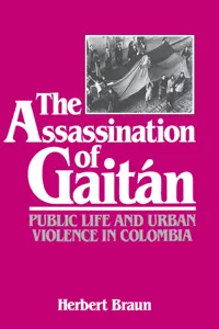 The Assassination of Gaitán_cover