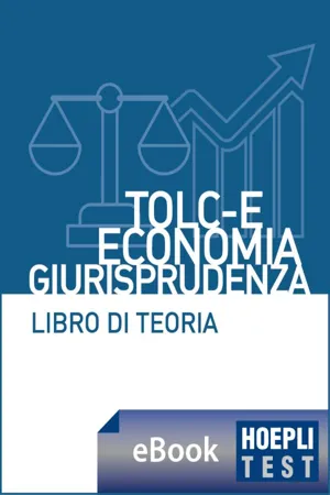 Hoepli Test TOLC-E, Economia, Giurisprudenza