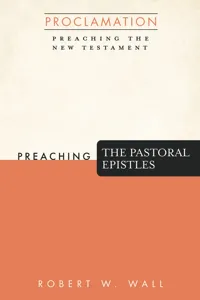 Preaching the Pastoral Epistles_cover