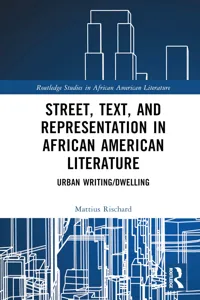Street, Text, and Representation in African American Literature_cover