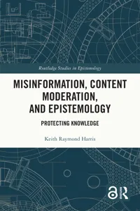 Misinformation, Content Moderation, and Epistemology_cover
