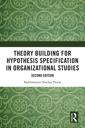 Theory Building for Hypothesis Specification in Organizational Studies