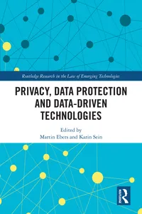 Privacy, Data Protection and Data-driven Technologies_cover