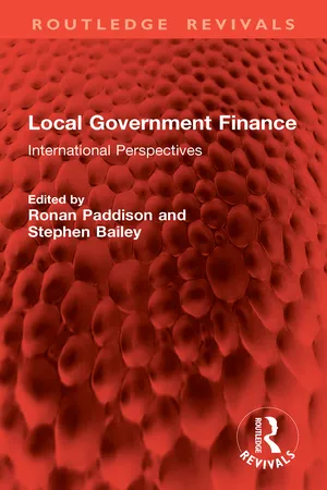 Local Government Finance