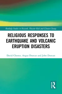 Religious Responses to Earthquake and Volcanic Eruption Disasters_cover