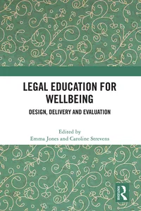 Legal Education for Wellbeing_cover