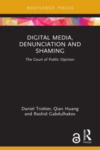 Digital Media, Denunciation and Shaming_cover