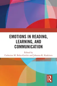 Emotions in Reading, Learning, and Communication_cover