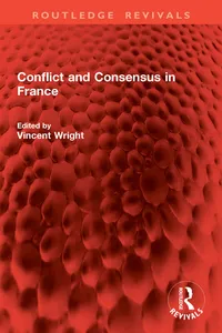 Conflict and Consensus in France_cover