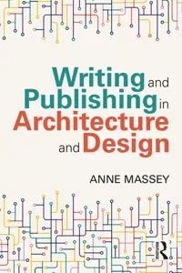 Writing and Publishing in Architecture and Design_cover