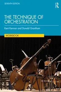 The Technique of Orchestration Workbook_cover