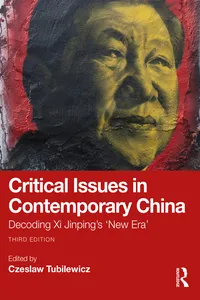 Critical Issues in Contemporary China_cover