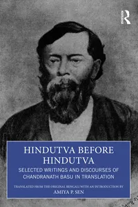 Hindutva before Hindutva_cover