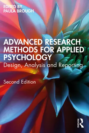 Advanced Research Methods for Applied Psychology