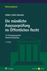 Die mündliche Assessorprüfung im Öffentlichen Recht_cover