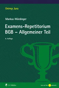 Examens-Repetitorium BGB-Allgemeiner Teil_cover