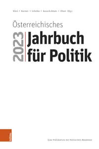 Österreichisches Jahrbuch für Politik 2023_cover