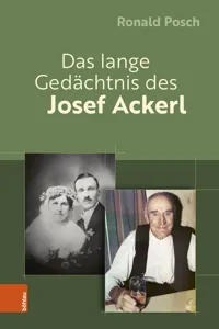 Das lange Gedächtnis des Josef Ackerl_cover
